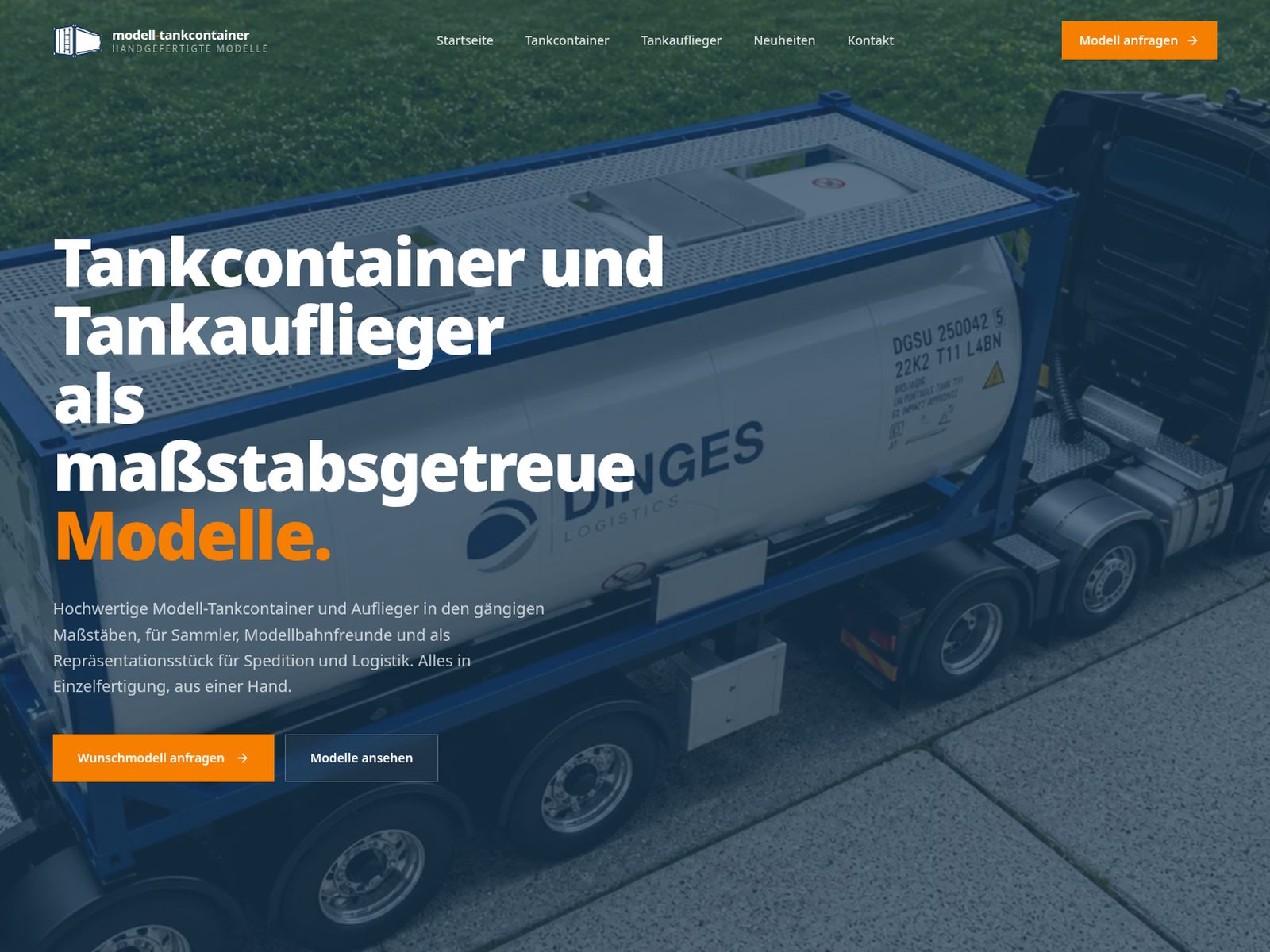 Website: Modell-Tankcontainer